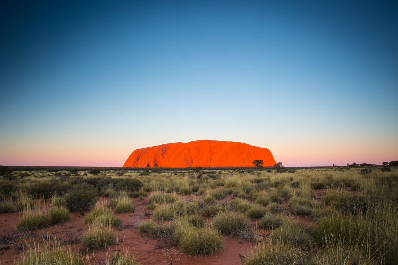 Uluru at Sunset