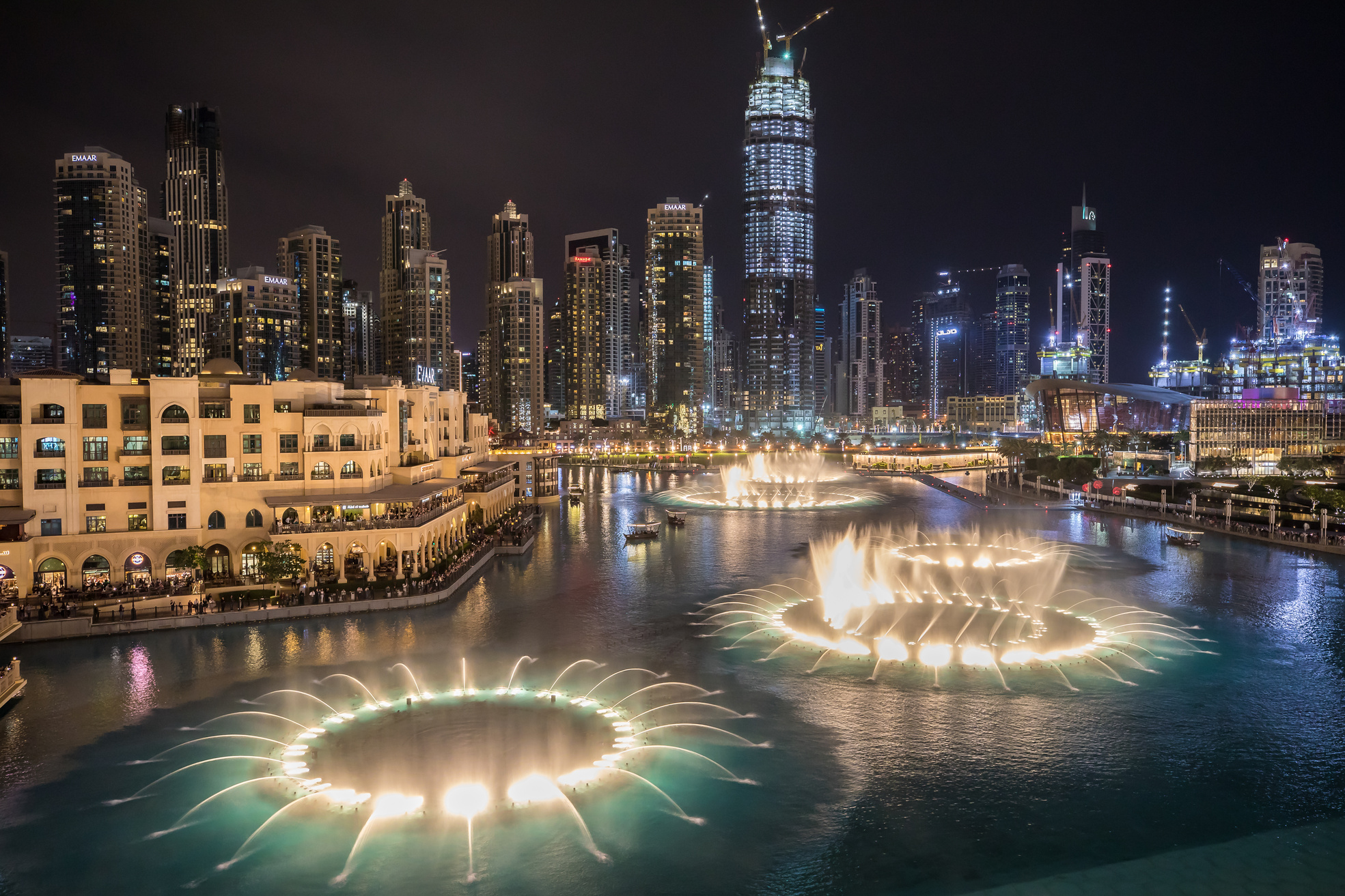 Dubai Fountains, Dubai, UAE