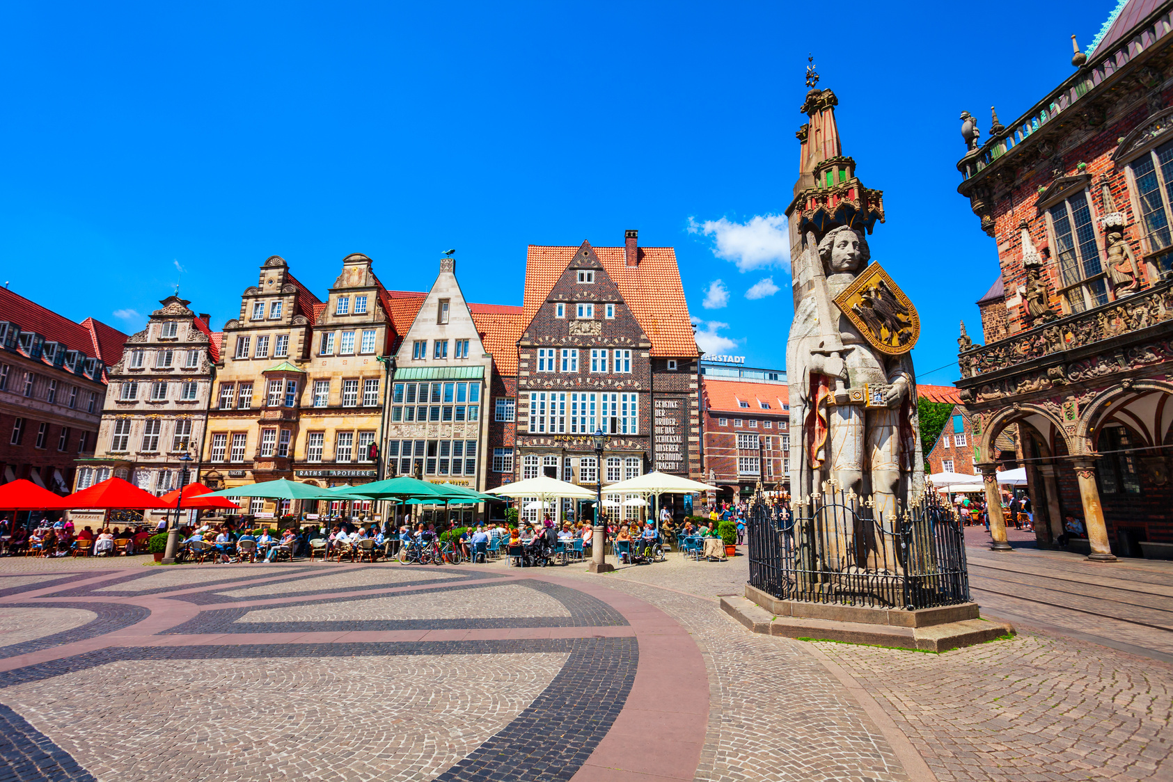 Bremen Roland Statue, Market Square