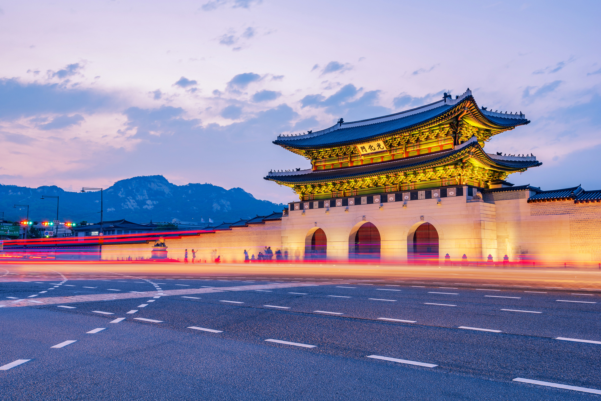 Gyeongbokgung palace in Seoul, South Korea