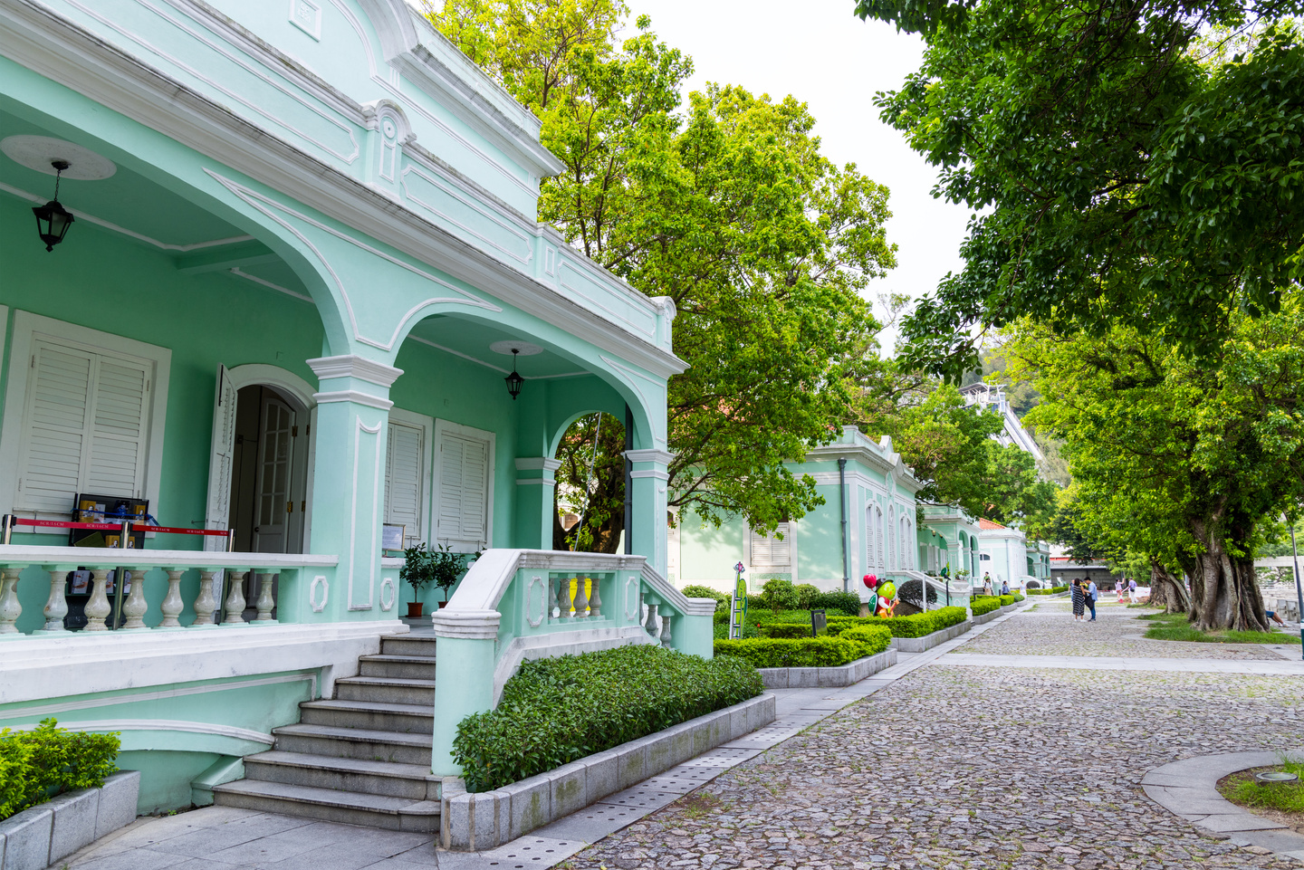 Macau, 29 June 2024: Taipa Houses Museum in Macau