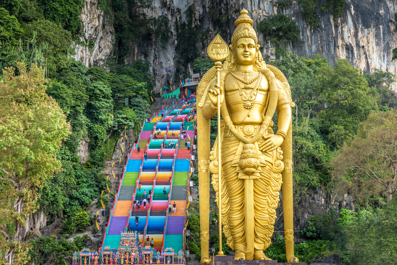 Batu Caves, Selangor Malaysia, God Murugan