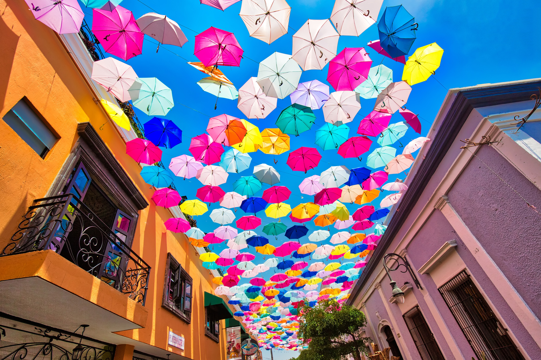 Guadalajara, Tlaquepaque, Mexico-20 April, 2018: Tlaquepaque Art