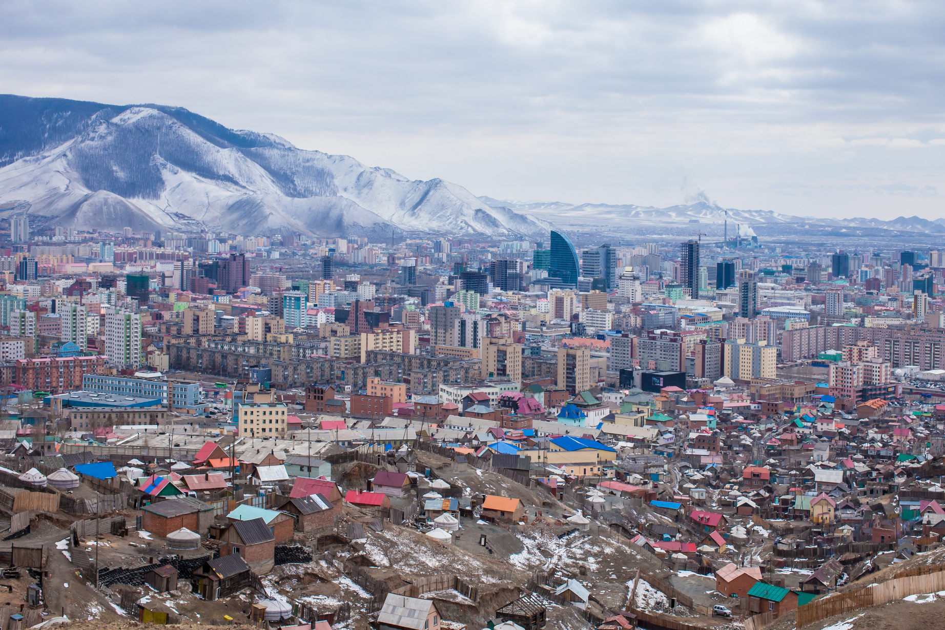 Ulaanbaatar  Mongolia  Cityscape