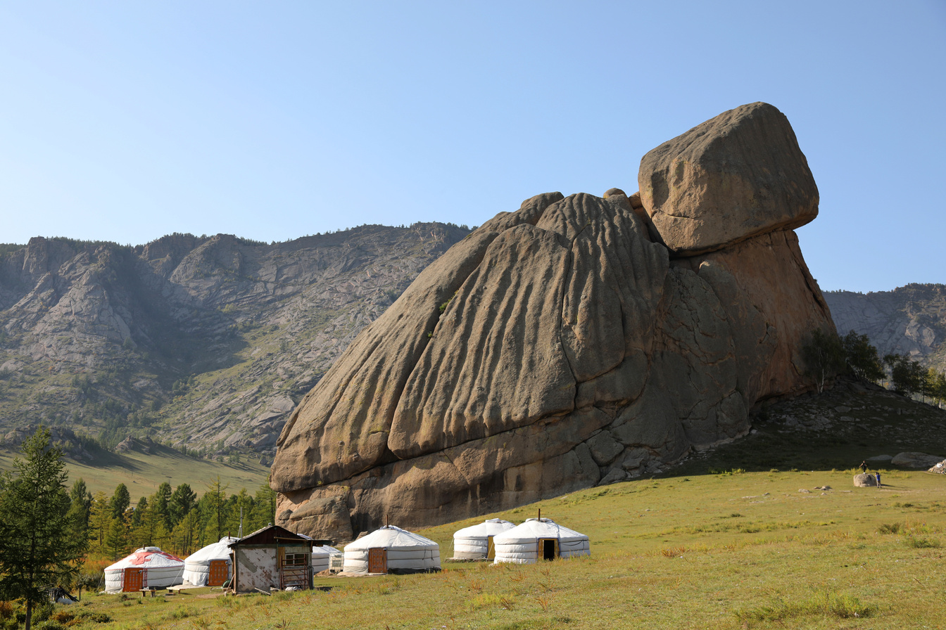 Turtle Rock in Terelj National Park