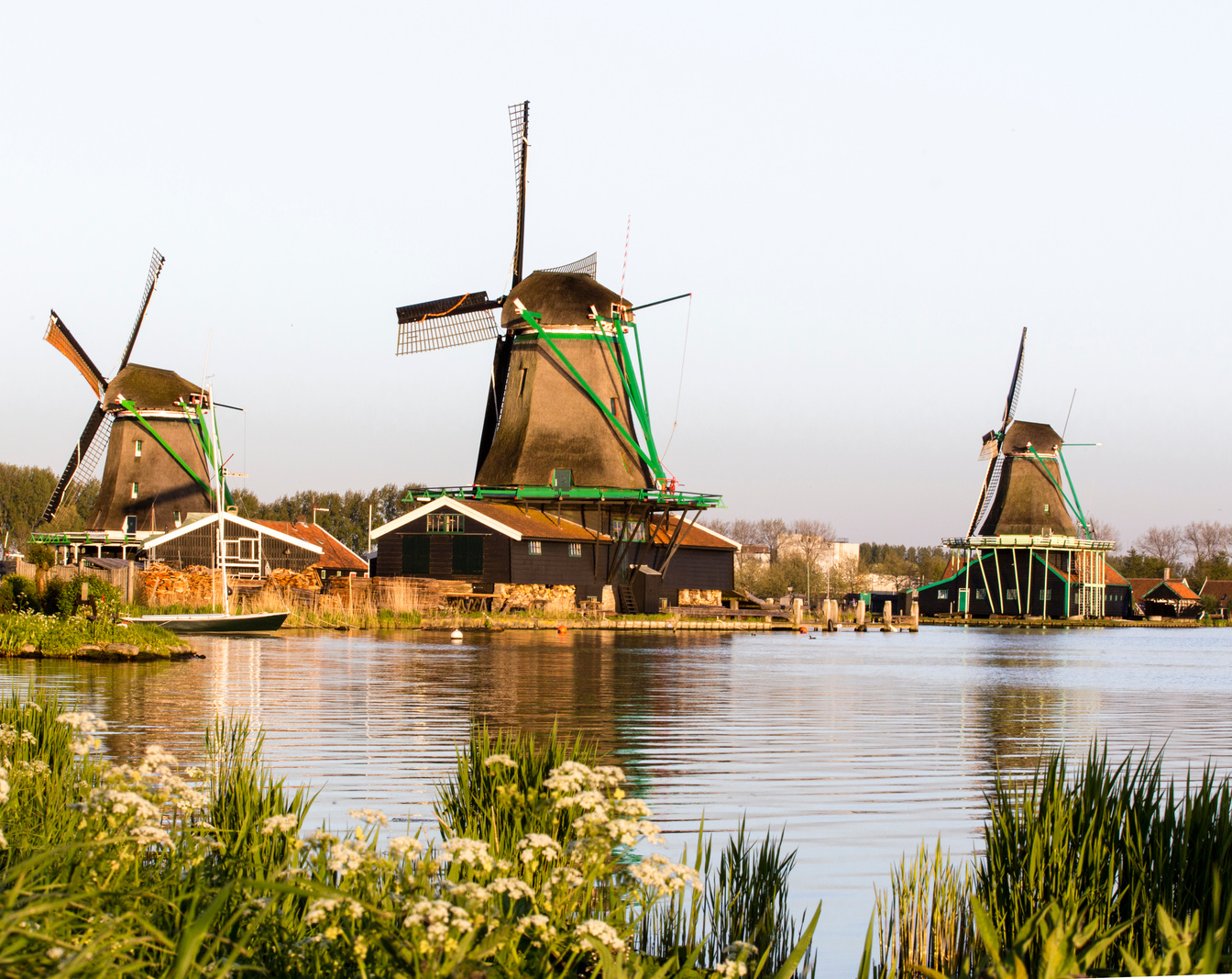 Zaanse Schans Windmills