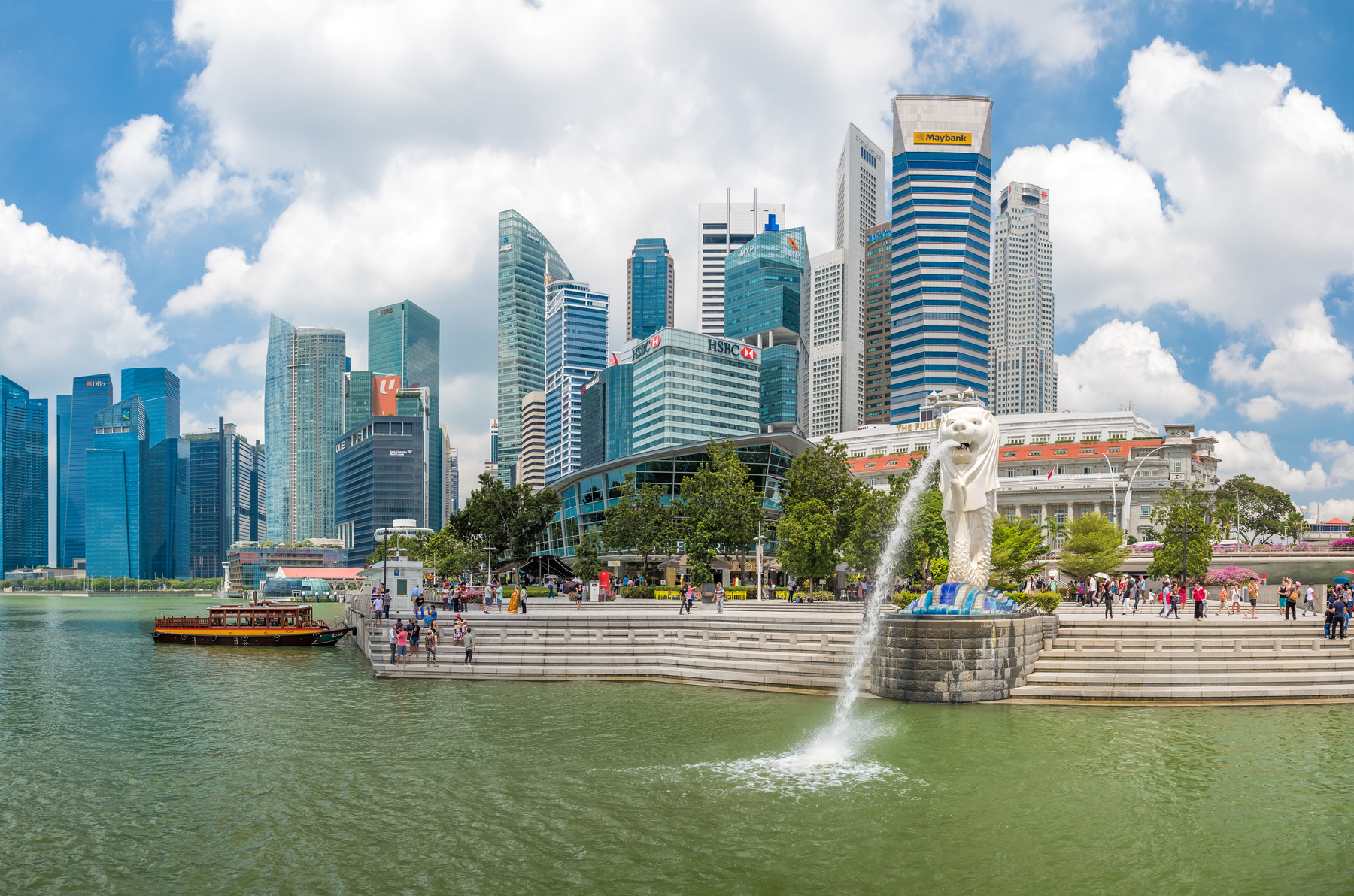 Singapore Merlion Park 