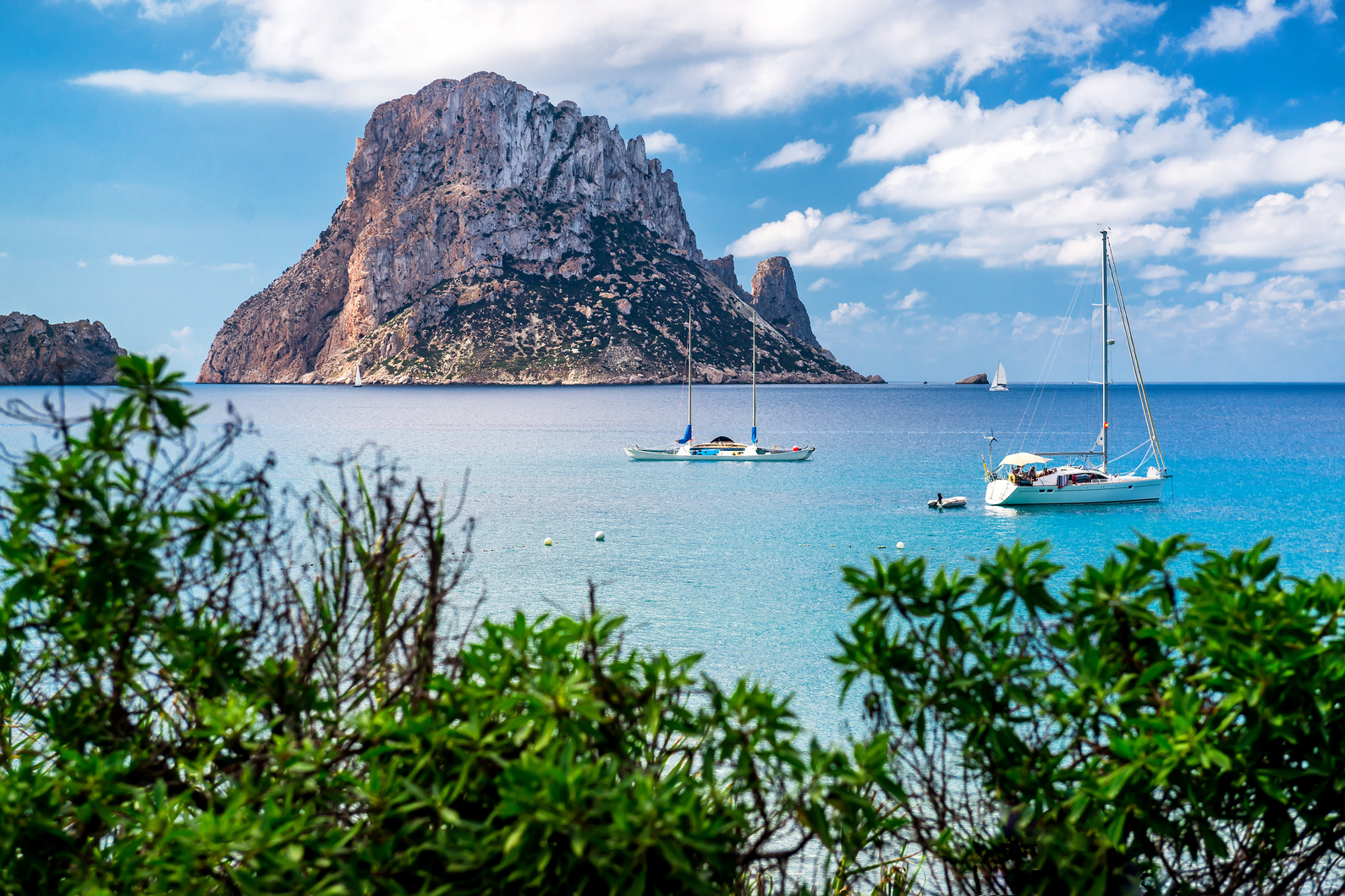 Island of Es Vedra. Ibiza