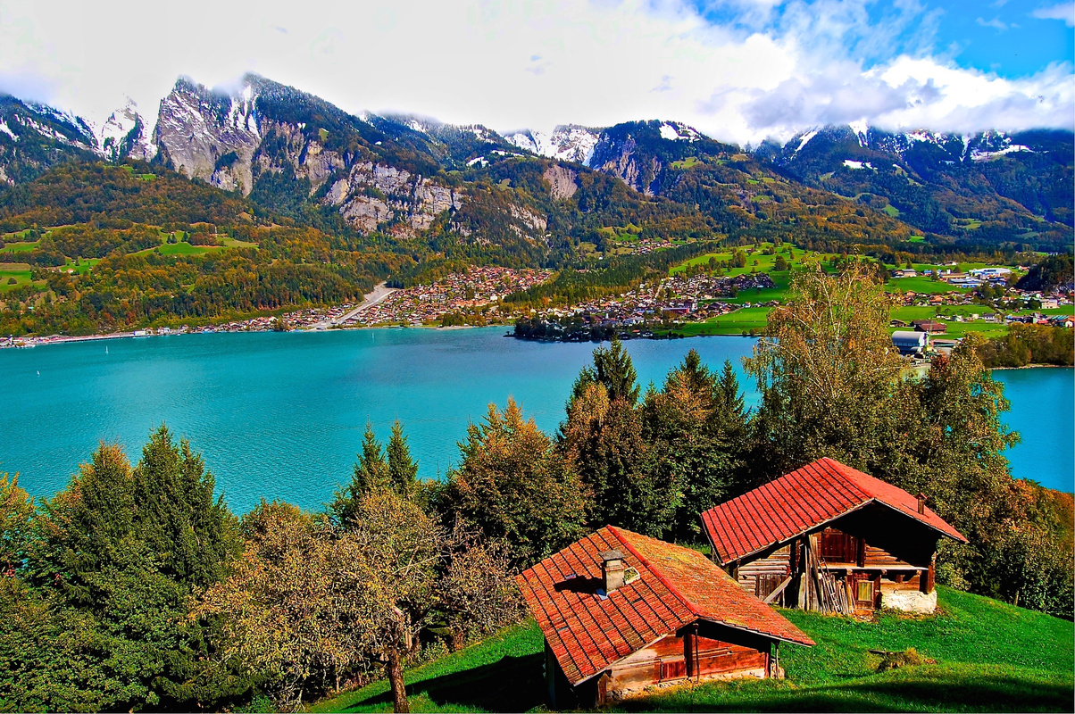 Brienz Lake, Brienz, Switzerland