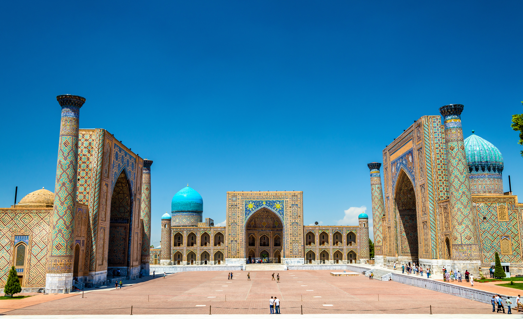 Registan Square in Samarkand 