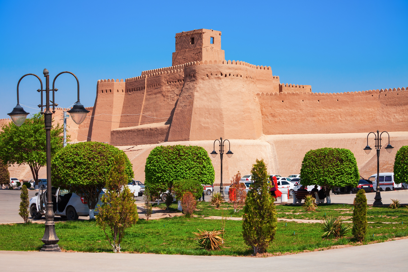 Kunya Ark in Ichan Kala, Khiva