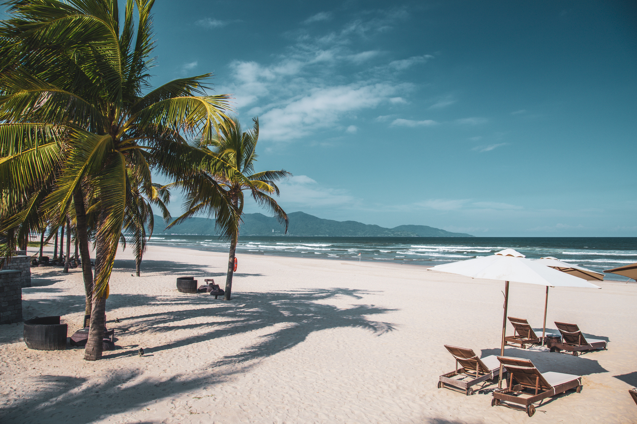 Da Nang Beach Views in Central Vietnam